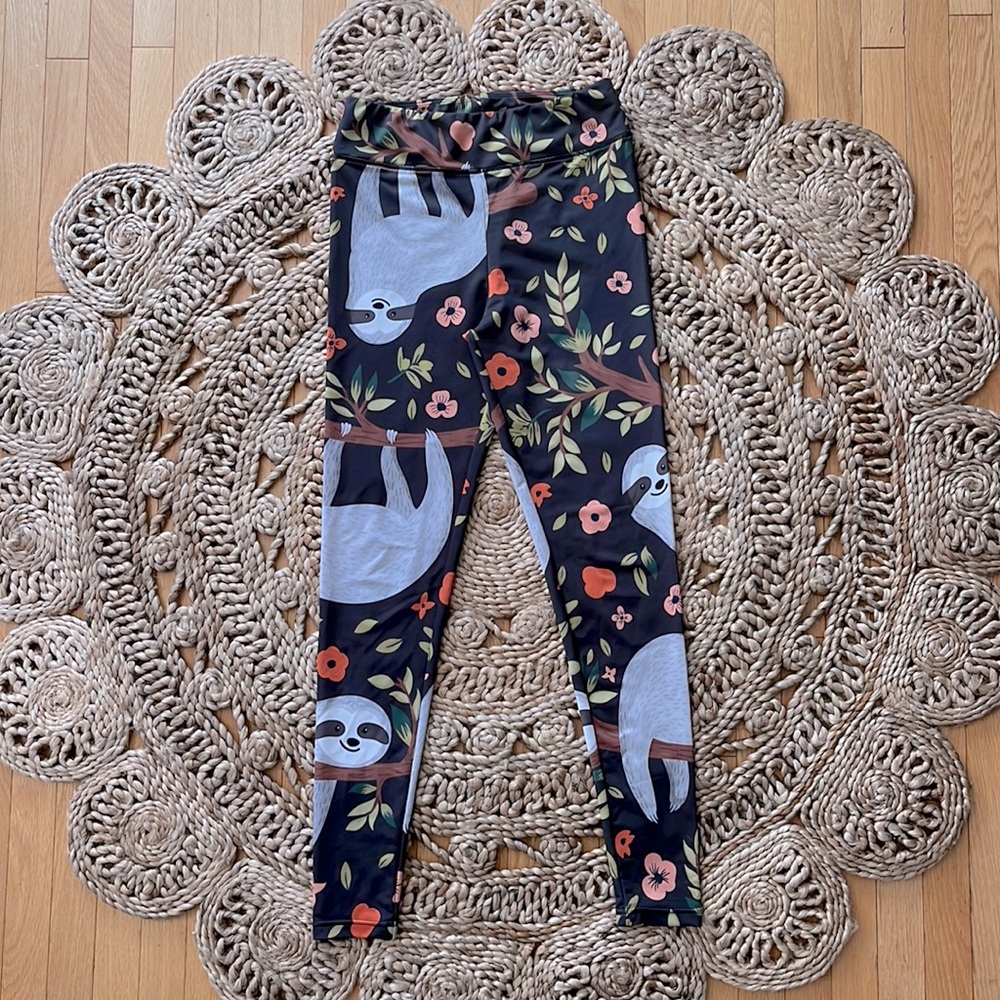 Sloth Leggings, small